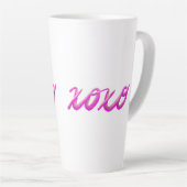 Xo-pink Milchtasse (Rechte Ecke)