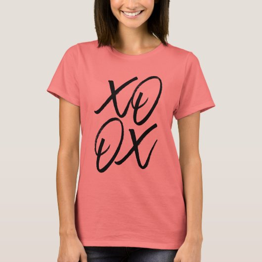XO-Pinselschrift T-Shirt (Vorderseite)