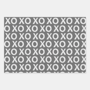 XO Pinselstriche Geschenkpapier Set