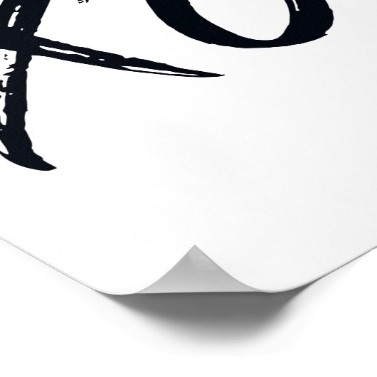 XO-Script-Liebe und -Fehler Poster (Ecke)