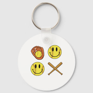 XO softball.png Schlüsselanhänger