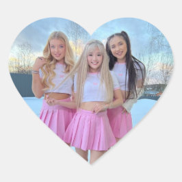 XO-Team mit Sonderaufkleber Herz-Aufkleber