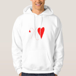 XO-Valentinstag-Design Hoodie