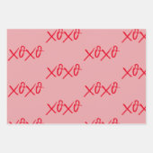 Xo Wrapping Paper Sheets Geschenkpapier Set (Vorderseite 2)