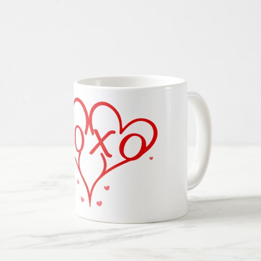 XO&XO KAFFEETASSE (VorderseiteRechts)
