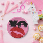 XO XO küssen mir Retro Paper Teller / GRILLEN, Fun (Party)
