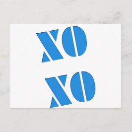 XO XO POSTKARTE