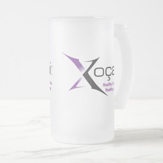 Xocai Mattglas Bierglas (VorderseiteRechts)