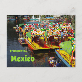 Xochimilco Mexiko Postkarte
