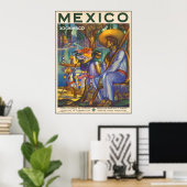 Xochimilco Poster (Heimbüro)
