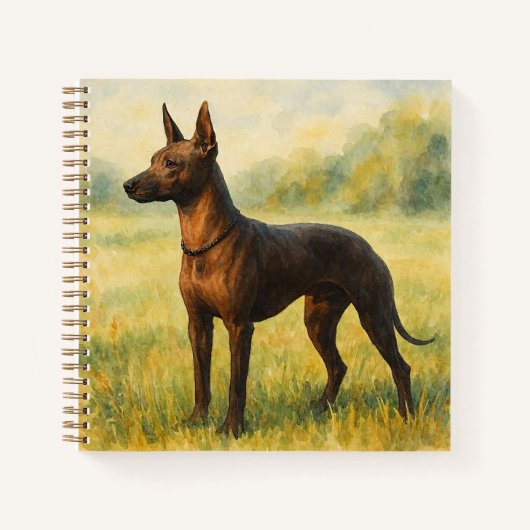 Xoloitzcuintle Notizblock (Vorderseite)