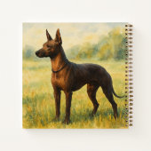 Xoloitzcuintle Notizblock (Rückseite)