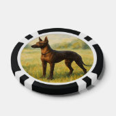 Xoloitzcuintle Pokerchips (Einzeln)