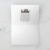 Xoloitzcuintle Puppies Grußkarte Karte (Innenseite)