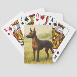 Xoloitzcuintle Spielkarten