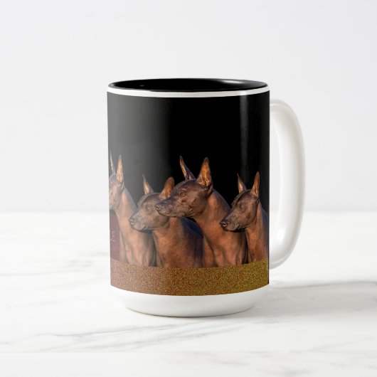 Xoloitzcuintle Tasse (VorderseiteRechts)