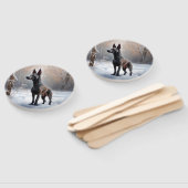 Xoloitzcuintli Lass es Weihnachten Fächer (Non-assembled)