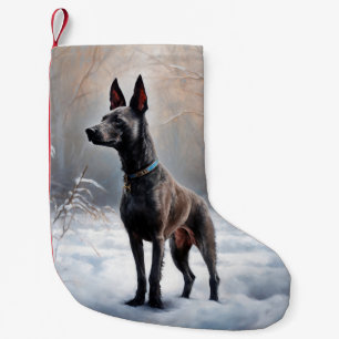 Xoloitzcuintli Lass es Weihnachten Kleiner Weihnachtsstrumpf