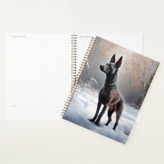 Xoloitzcuintli Lass es Weihnachten Planer (Anzeige)