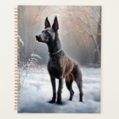 Xoloitzcuintli Lass es Weihnachten Planer (Vorderseite)