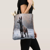 Xoloitzcuintli Lass es Weihnachten Tasche (Von Nahem)