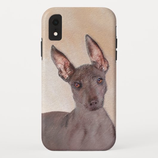 Xoloitzcuintli Malerei - Niedliche Original Dog Ar Case-Mate iPhone Hülle (Rückseite)