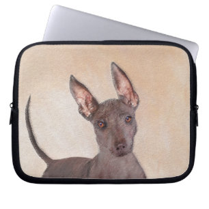 Xoloitzcuintli Malerei - Niedliche Original Dog Ar Laptopschutzhülle