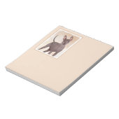 Xoloitzcuintli Malerei - Niedliche Original Dog Ar Notizblock (Rotiert)