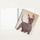 Xoloitzcuintli Malerei - Niedliche Original Dog Ar Planer (Anzeige)