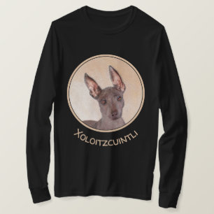 Xoloitzcuintli Malerei - Niedliche Original Dog Ar T-Shirt