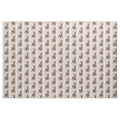 Xoloitzcuintli Malerei - Niedliche Original Hunde  Stoff (Yard (91,4 cm))