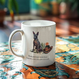Xoloitzcuintli Mexikanischer Frischhund mit Wass Kaffeetasse