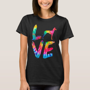 Xoloitzcuintli Xolo Gefärbte Krawatte Liebe Dog Ma T-Shirt