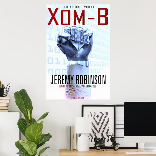 Xom-B - Die neuartige Abdeckung..als Poster! Poster (Heimbüro)