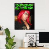 Xombie Goddess Poster (Heimbüro)