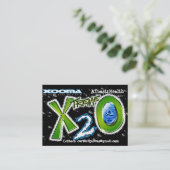 Xooma X2O A Toast 2Health Visitenkarte (Stehend Vorderseite)