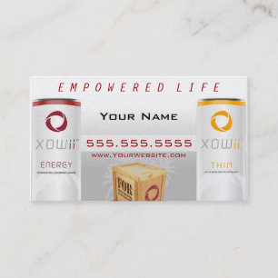 Xowii Verteiler-Visitenkarte Visitenkarte