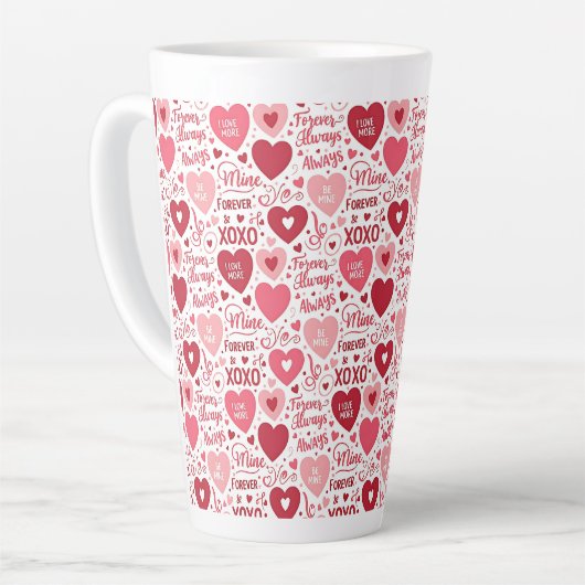 XOXO & Always Be Mine  Milchtasse (Linke Ecke)