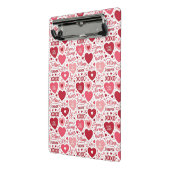 XOXO & Always Be Mine Pink Red Mini Klemmbrett (Gewinkelt2)