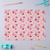 XOXO & Always Be Mine Valentine Seidenpapier (Basteln)