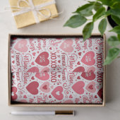 XOXO & Always Be Mine Valentinstag Seidenpapier (Geschenk)