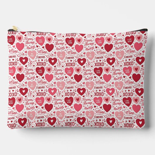 XOXO & Always Be Mine Zubehörtasche (Vorderseite)
