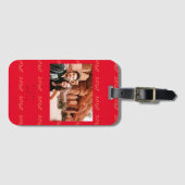 XOXO Benutzerdefiniertes Foto Gepäckanhänger (Vorderseite (Horizontal))