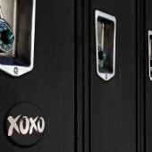 XOXO Blush Pink | Handgeschriebenes Pinselskript Magnet