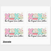 XOXO Bunny Liebe Sticker (Blatt)
