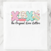 XOXO Bunny Liebe Sticker (Tasche)