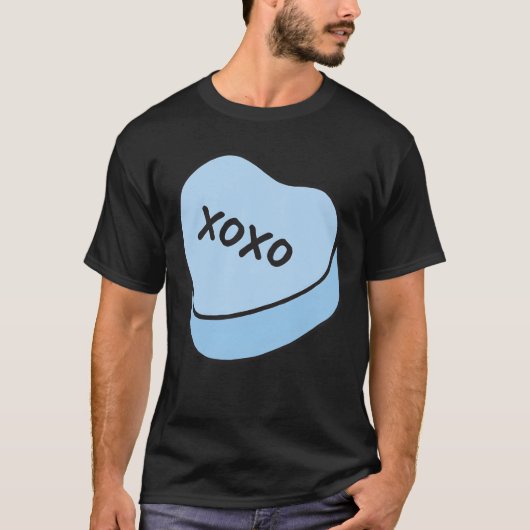 XOXO Candy Heart Freunde T-Shirt (Vorderseite)