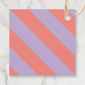 XOXO Colorblock Geschenkanhänger (Rückseite)