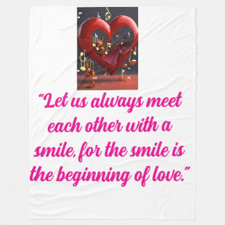 "XOXO Cosy: Soft & Romantic Blankets" Fleecedecke