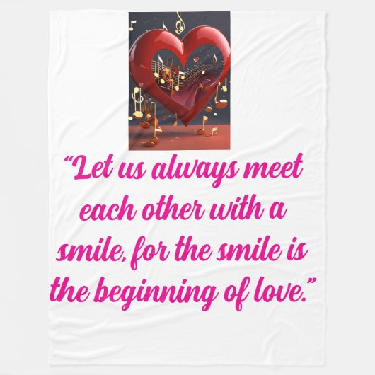 "XOXO Cosy: Soft & Romantic Blankets" Fleecedecke (Vorderseite)